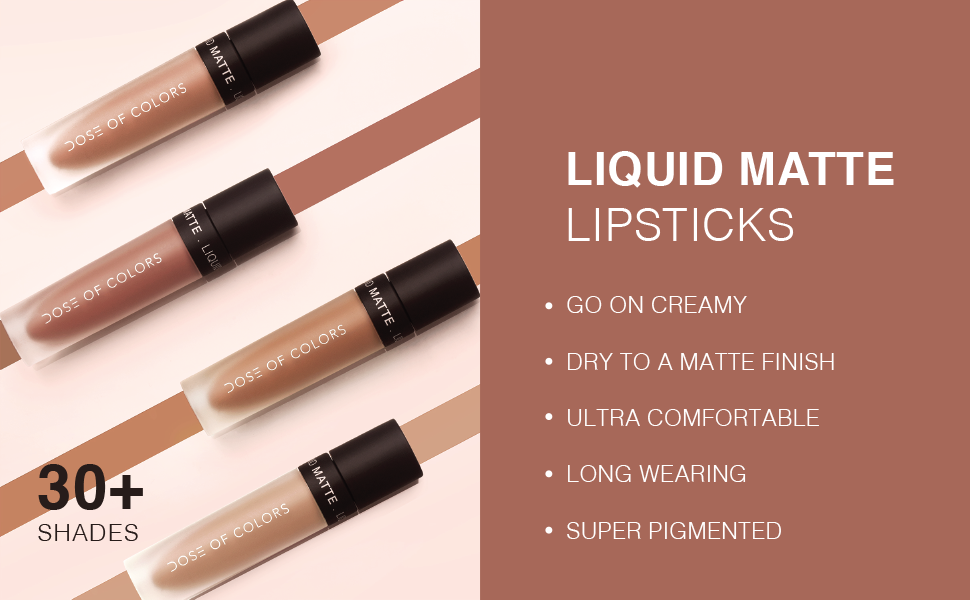 DOSE OF COLORS - Liquid matte lipstick
